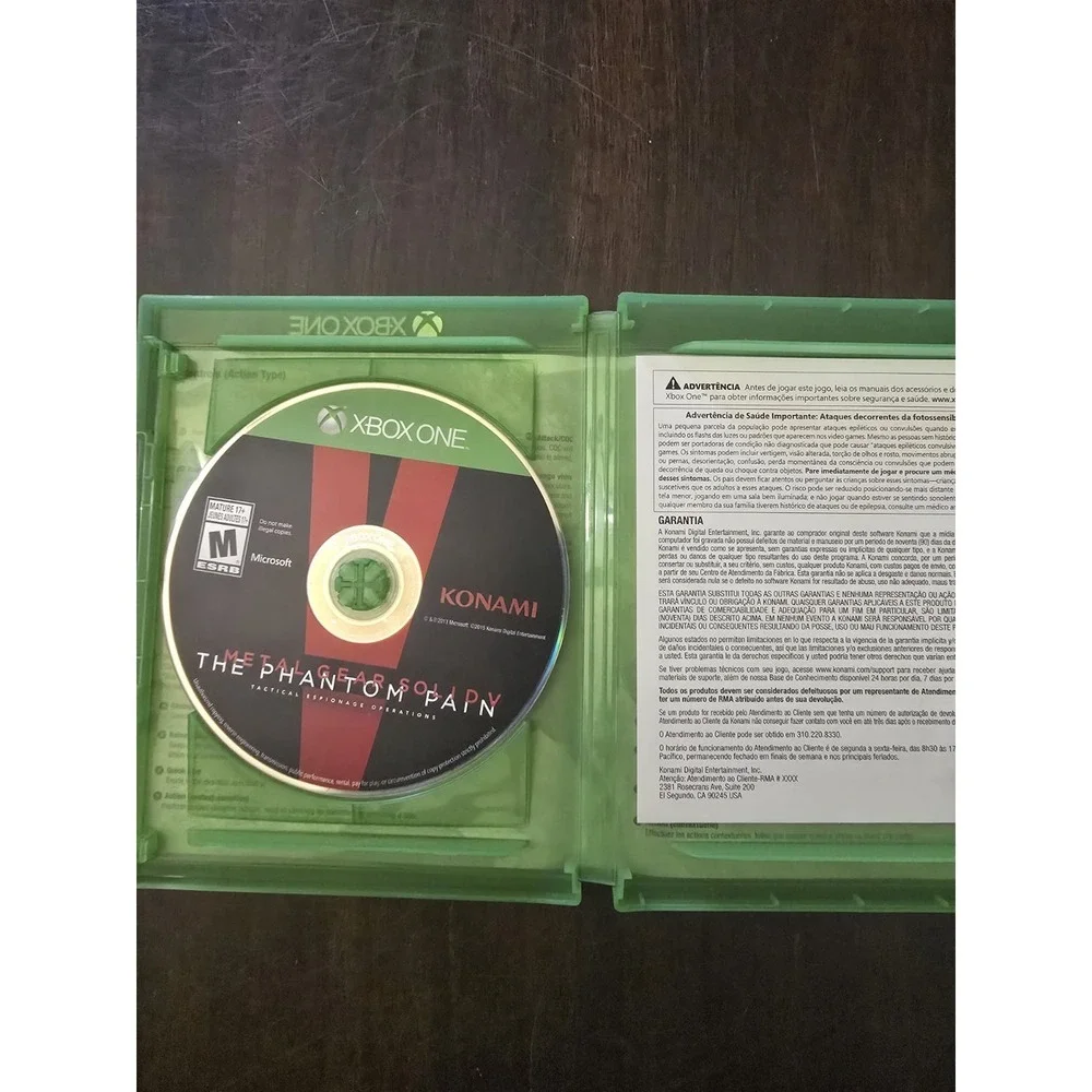 Microsoft Xbox One Metal Gear Solid V The Phantom‎ Pain XB 1 Tested